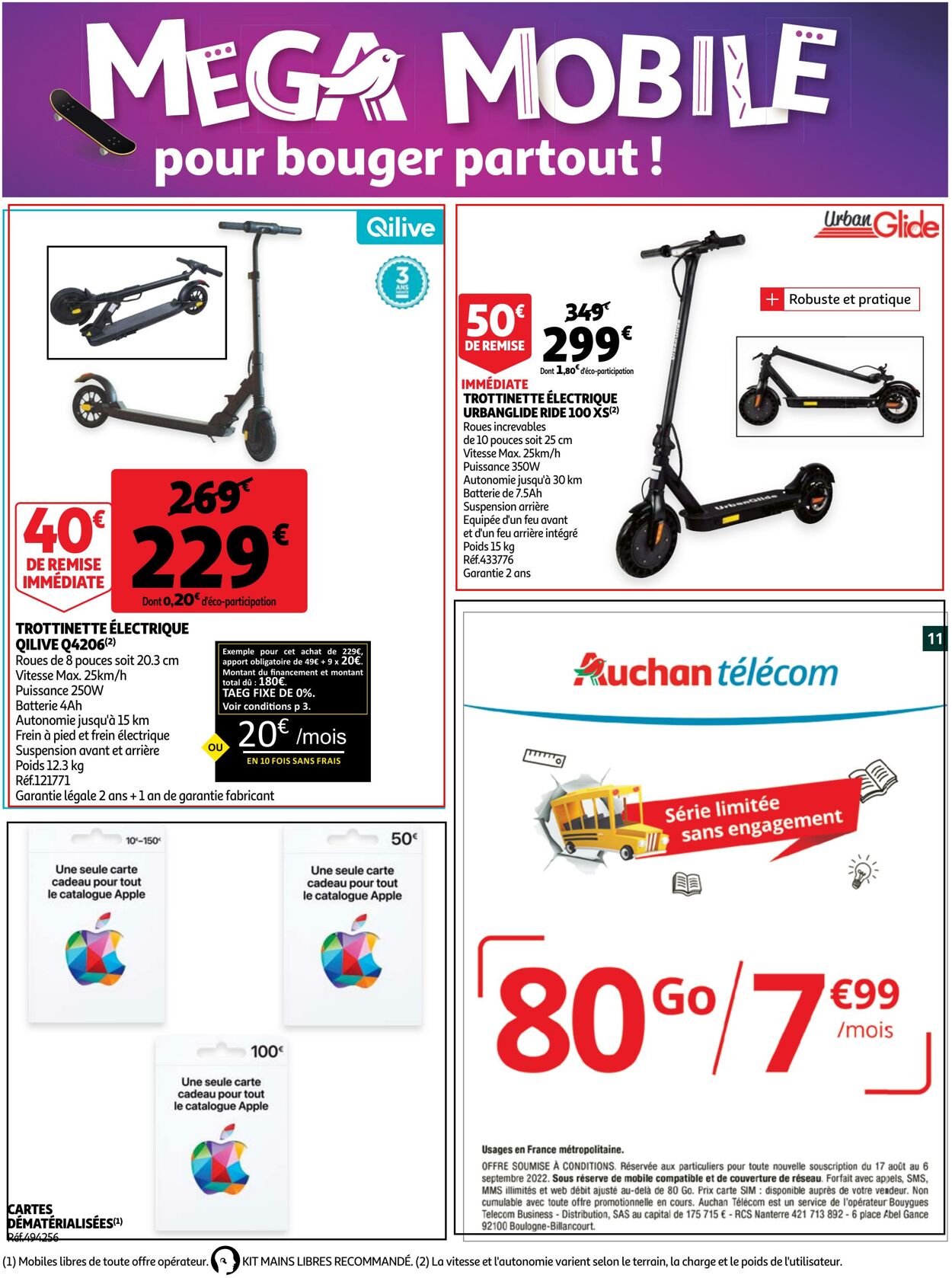 Catalogue Auchan 17.08.2022 - 06.09.2022