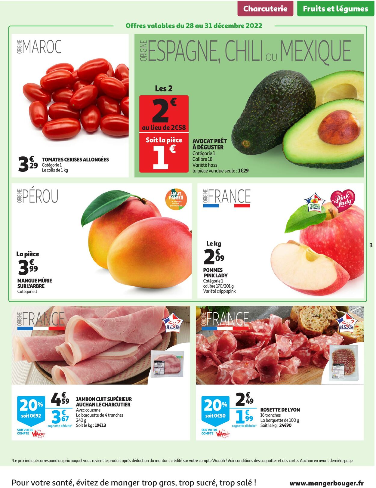 Catalogue Auchan 27.12.2022 - 31.12.2022