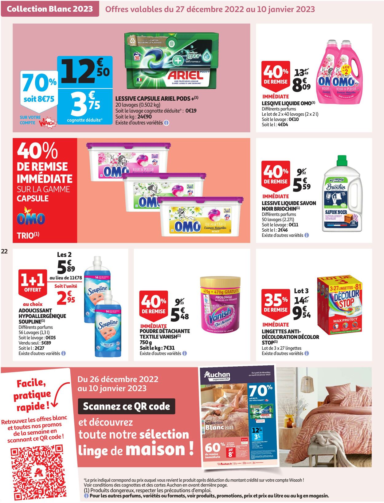 Catalogue Auchan 27.12.2022 - 31.12.2022