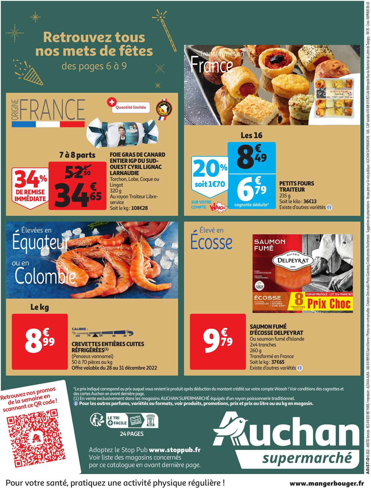 Catalogue Auchan 27.12.2022 - 31.12.2022