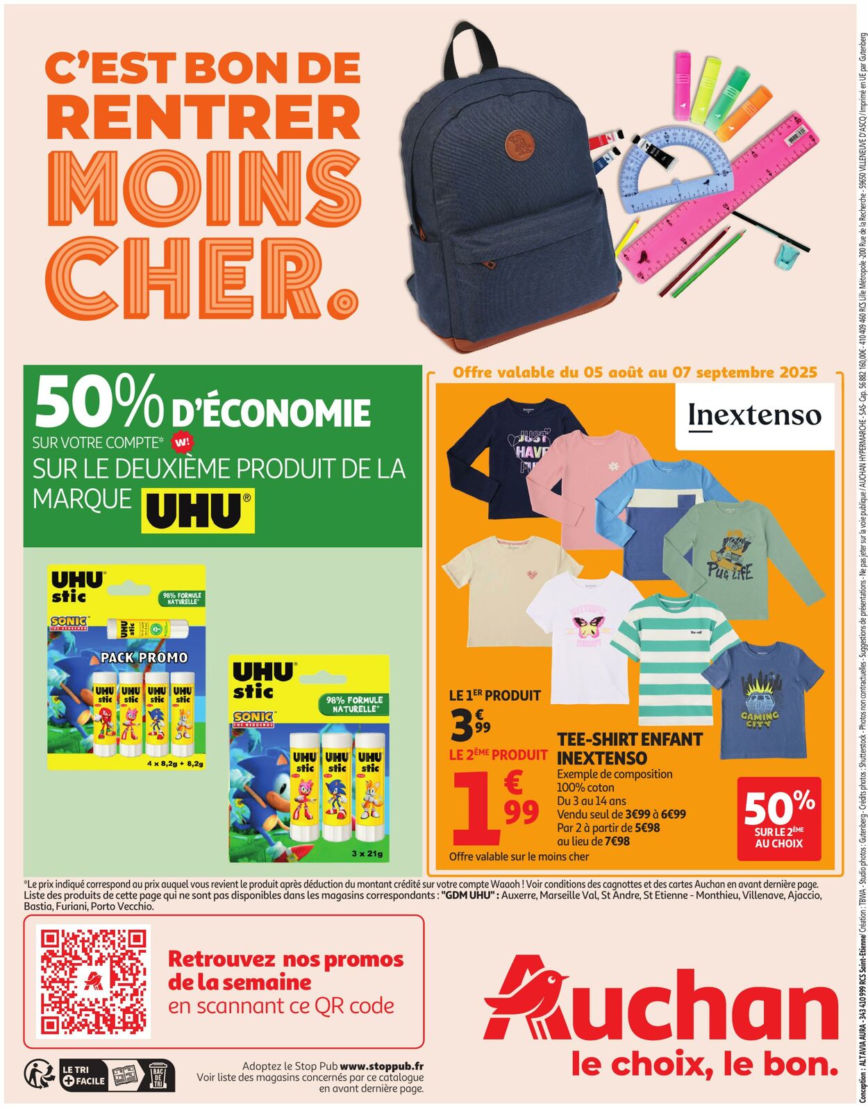 Catalogue Auchan 05.08.2025 - 17.08.2025