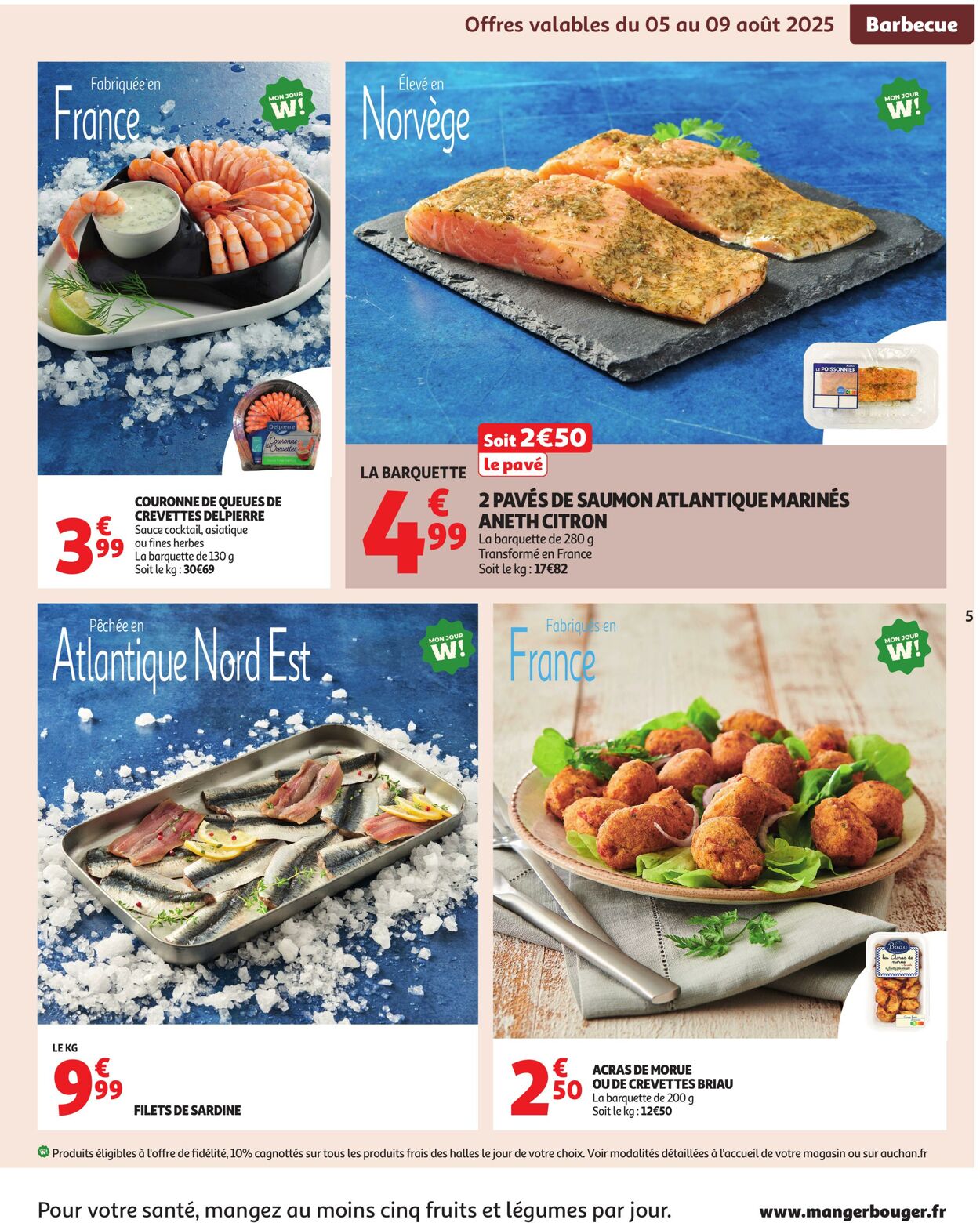 Catalogue Auchan 05.08.2025 - 17.08.2025