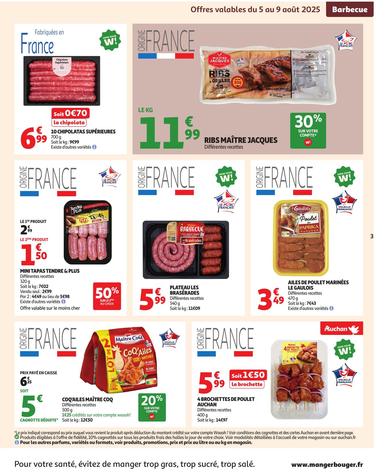 Catalogue Auchan 05.08.2025 - 17.08.2025