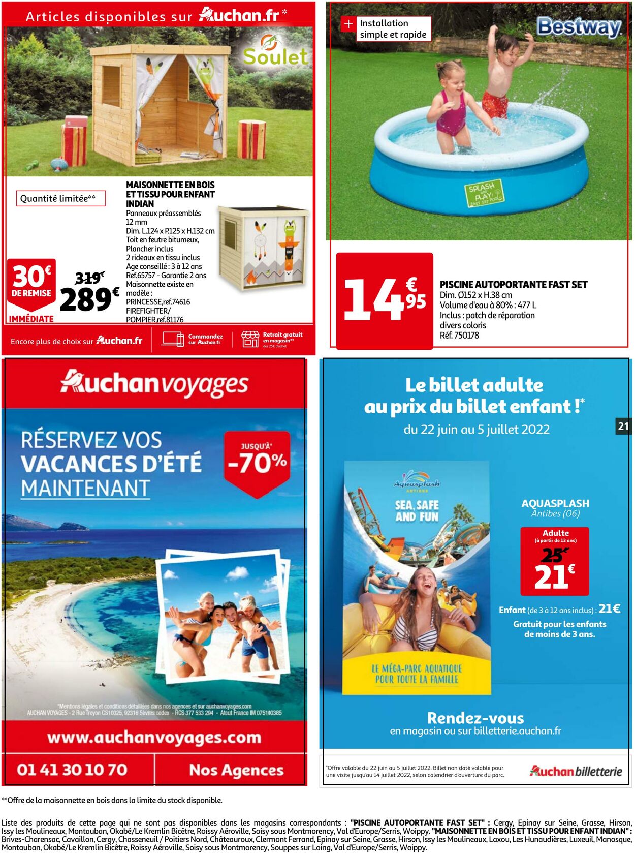 Catalogue Auchan 22.06.2022 - 05.07.2022