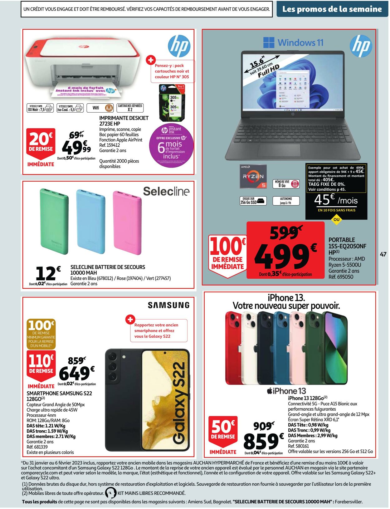 Catalogue Auchan 31.01.2023 - 06.02.2023