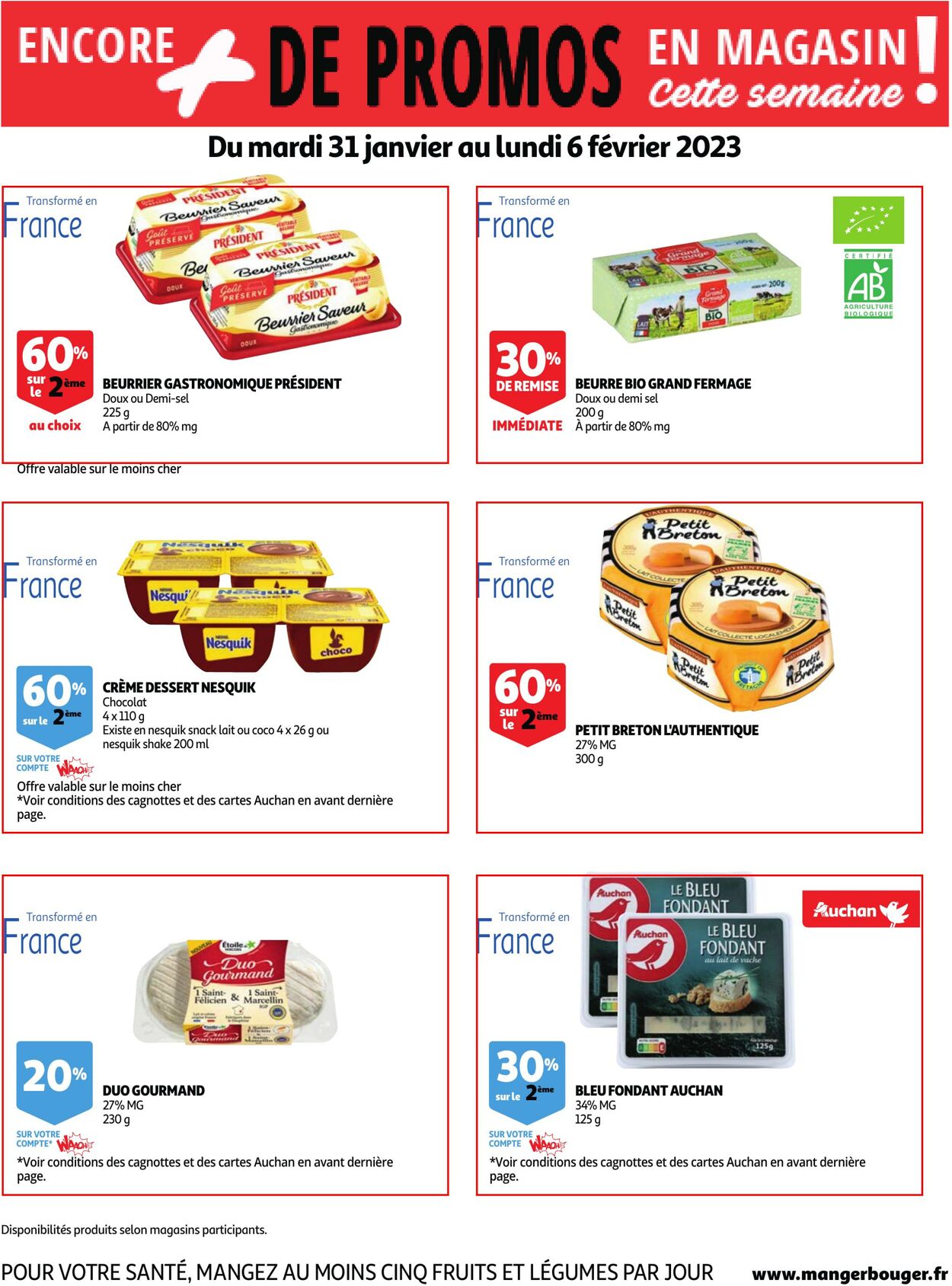 Catalogue Auchan 31.01.2023 - 06.02.2023