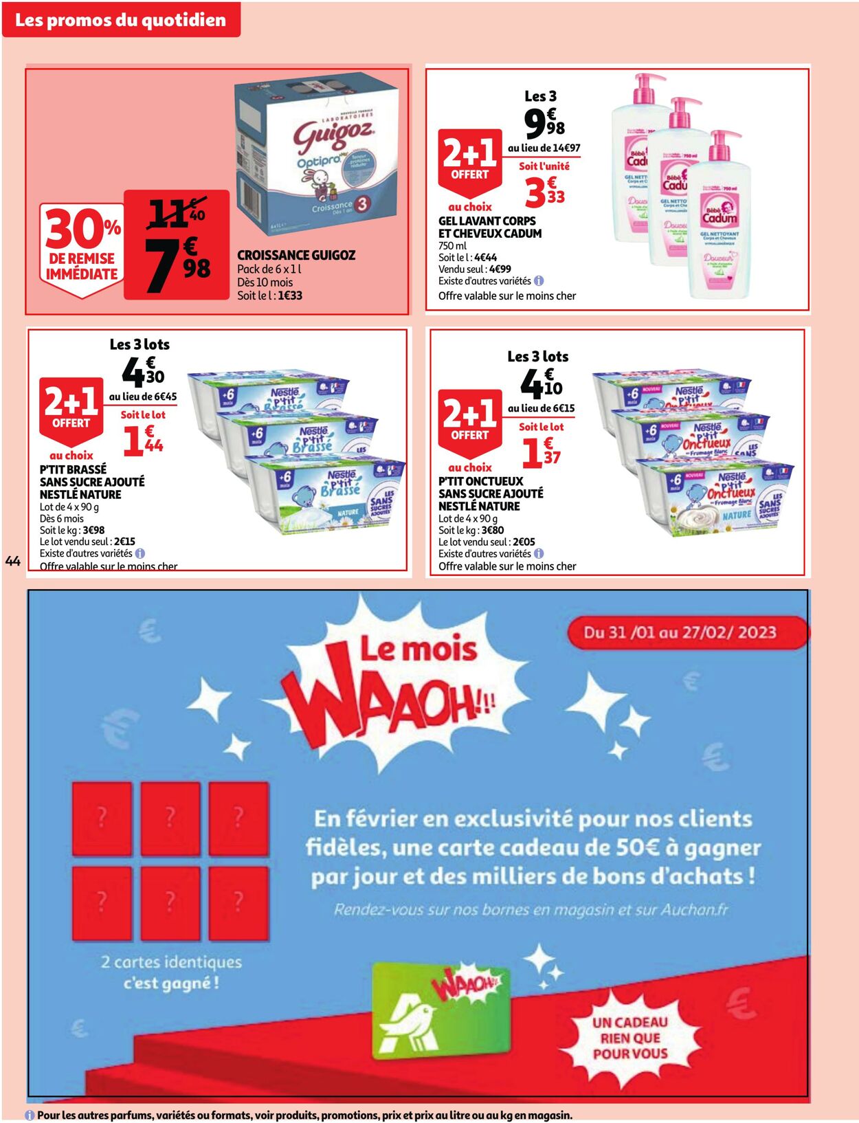 Catalogue Auchan 31.01.2023 - 06.02.2023