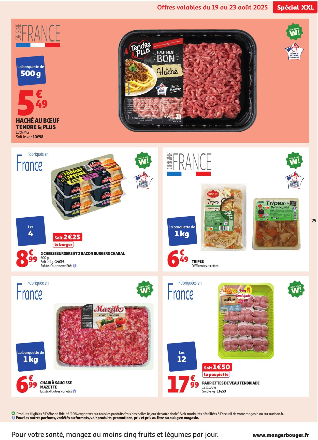Catalogue Auchan 19.08.2025 - 31.08.2025