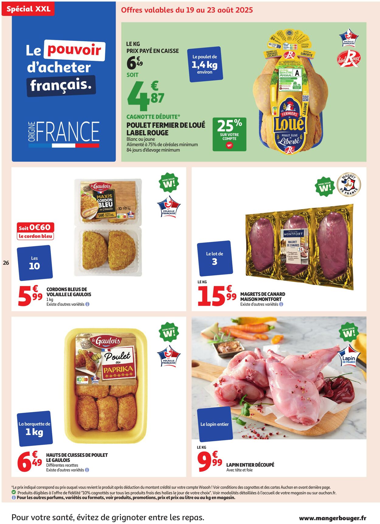 Catalogue Auchan 19.08.2025 - 31.08.2025