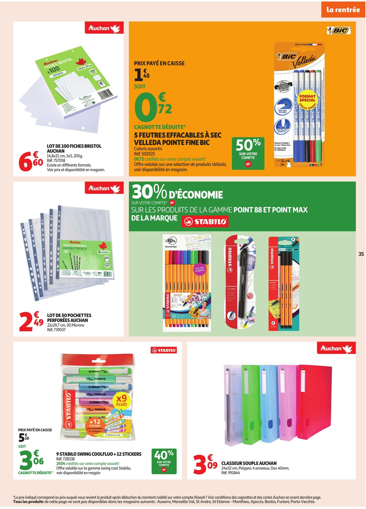 Catalogue Auchan 19.08.2025 - 31.08.2025