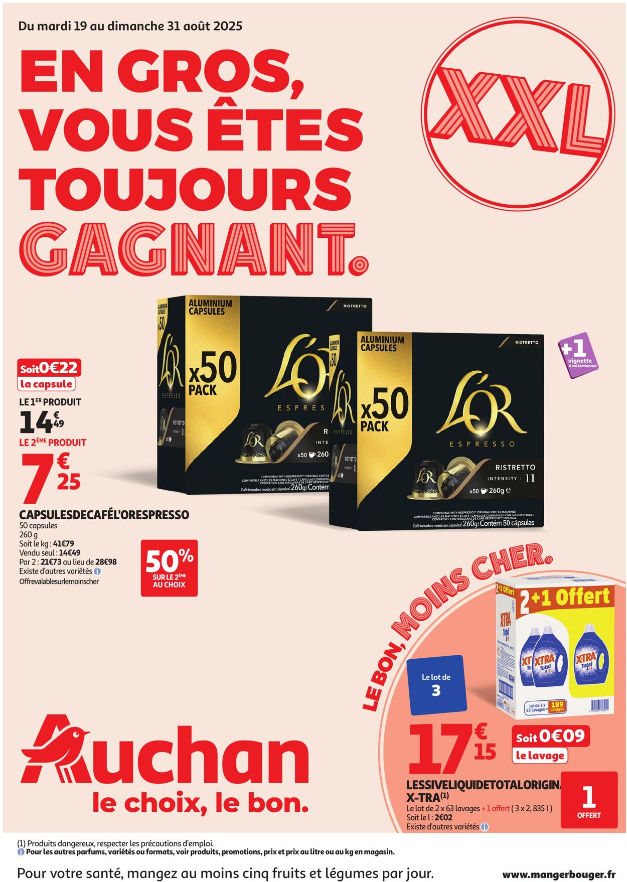 Catalogue Auchan 19.08.2025 - 31.08.2025