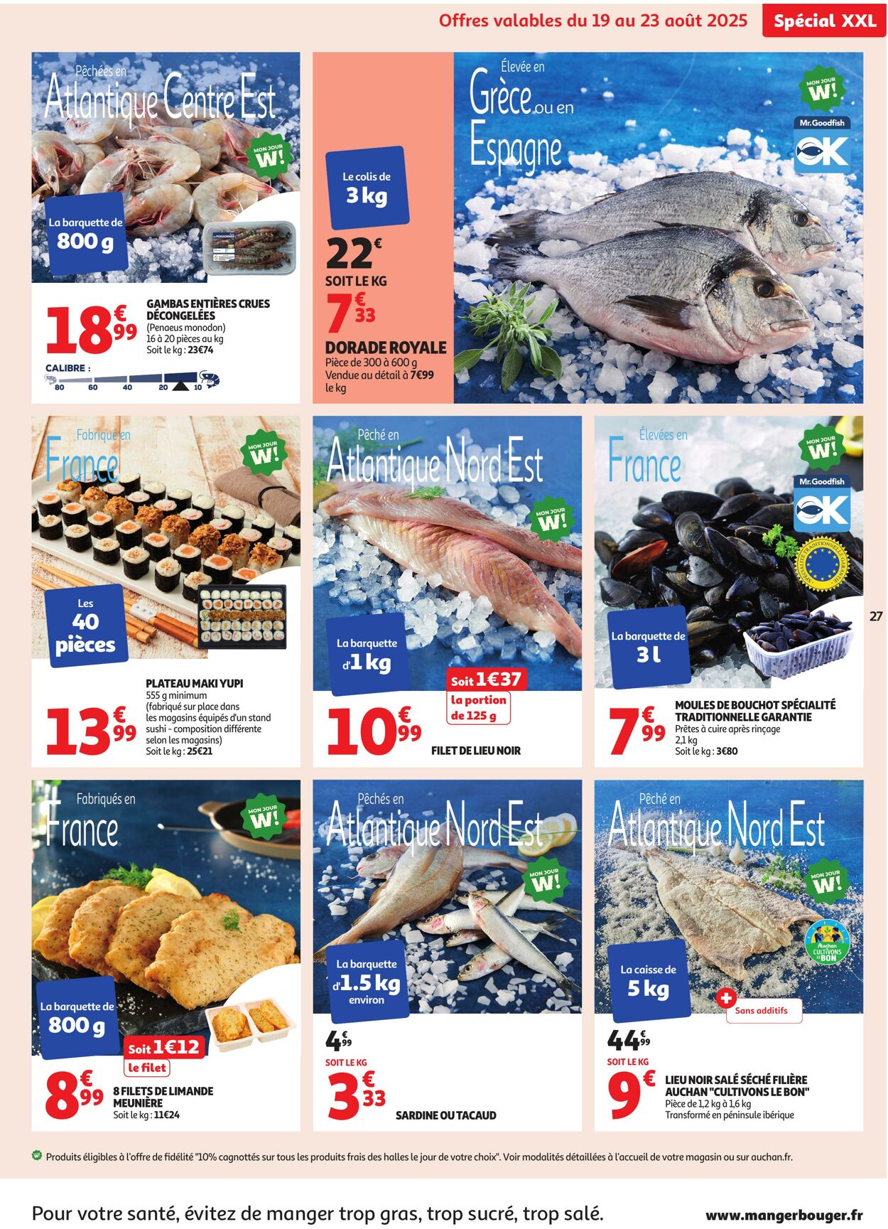 Catalogue Auchan 19.08.2025 - 31.08.2025