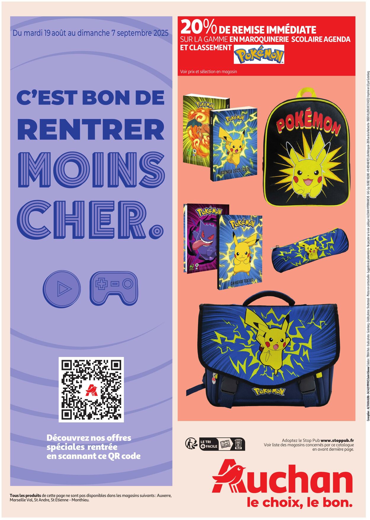 Catalogue Auchan 19.08.2025 - 31.08.2025