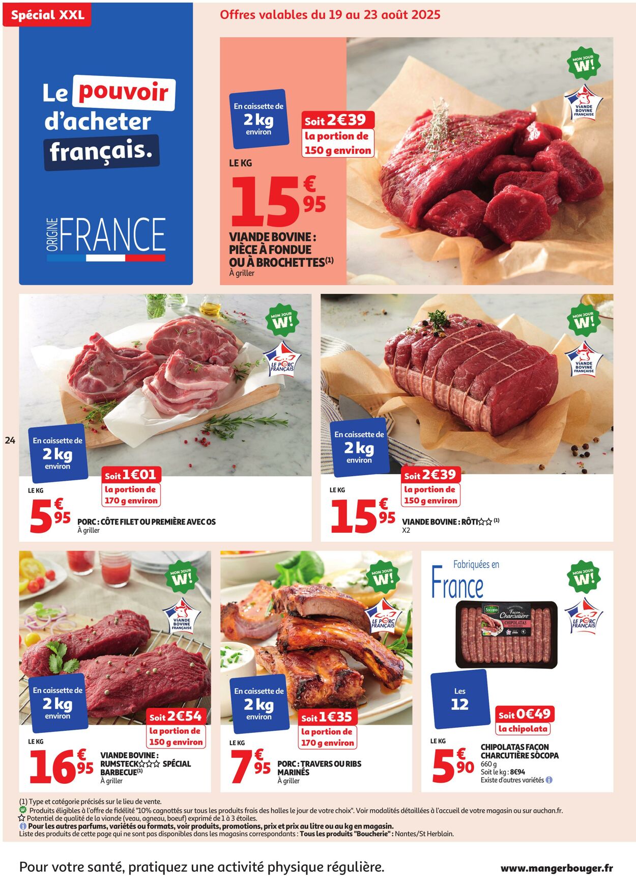 Catalogue Auchan 19.08.2025 - 31.08.2025