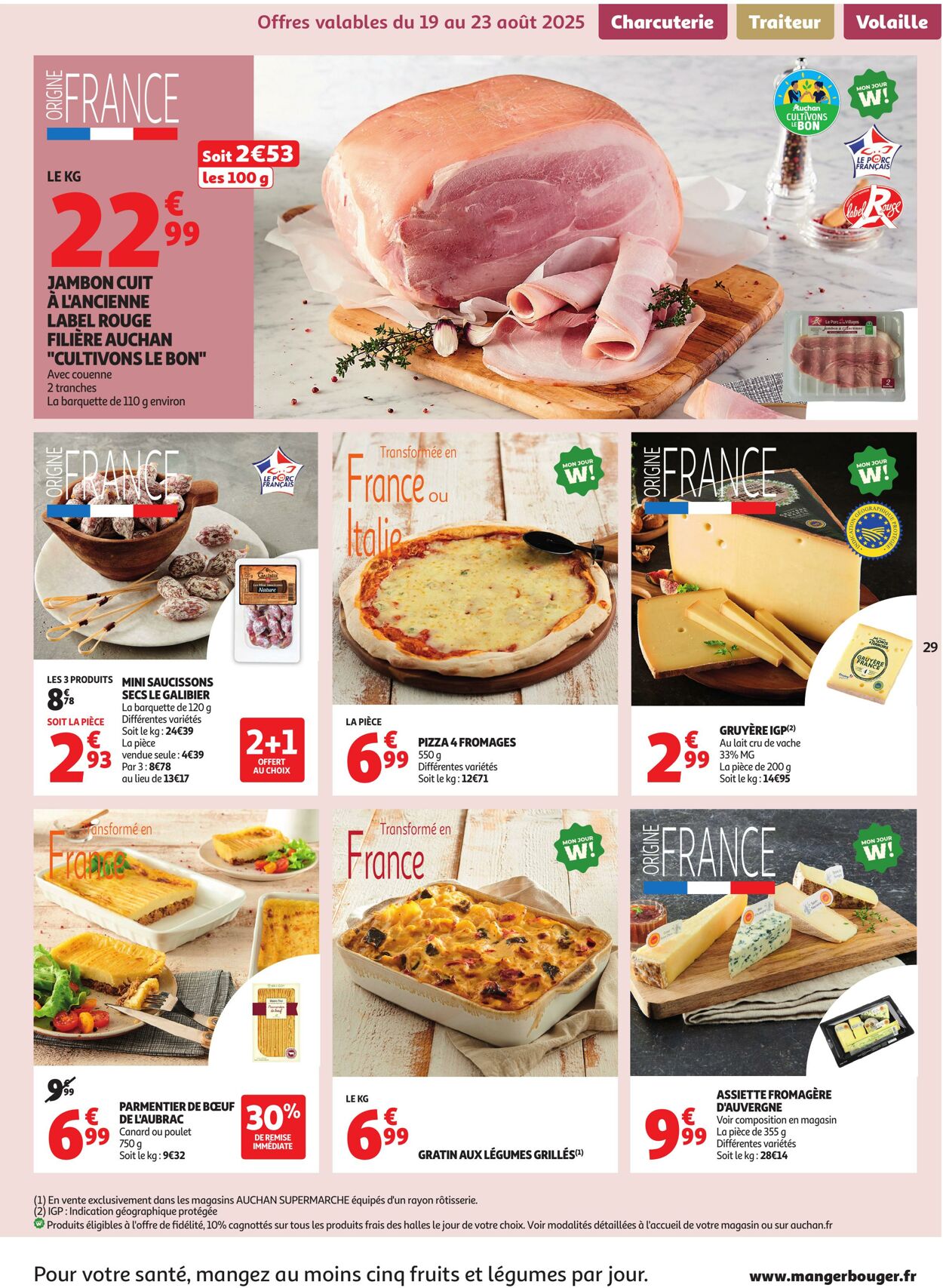 Catalogue Auchan 19.08.2025 - 30.08.2025