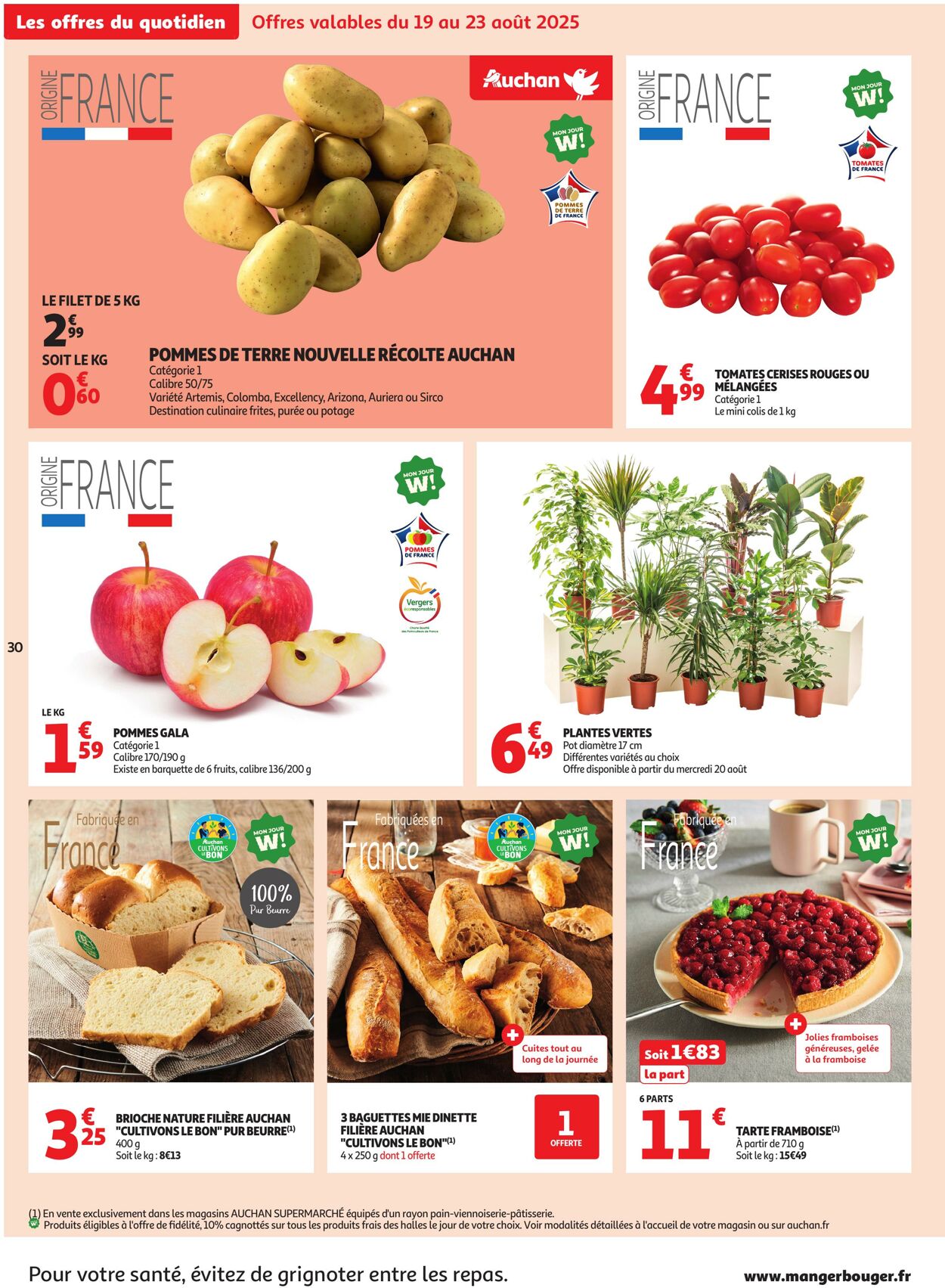 Catalogue Auchan 19.08.2025 - 30.08.2025