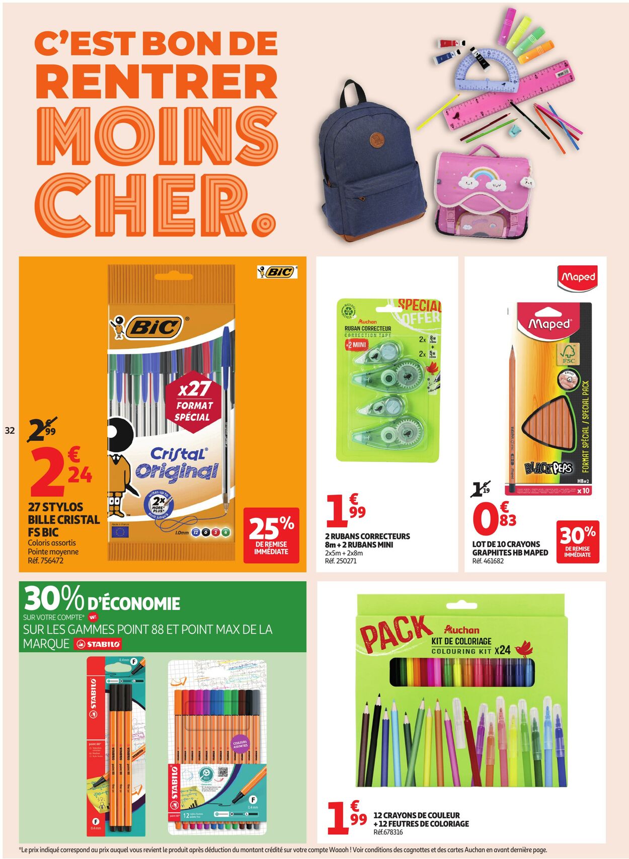 Catalogue Auchan 19.08.2025 - 30.08.2025