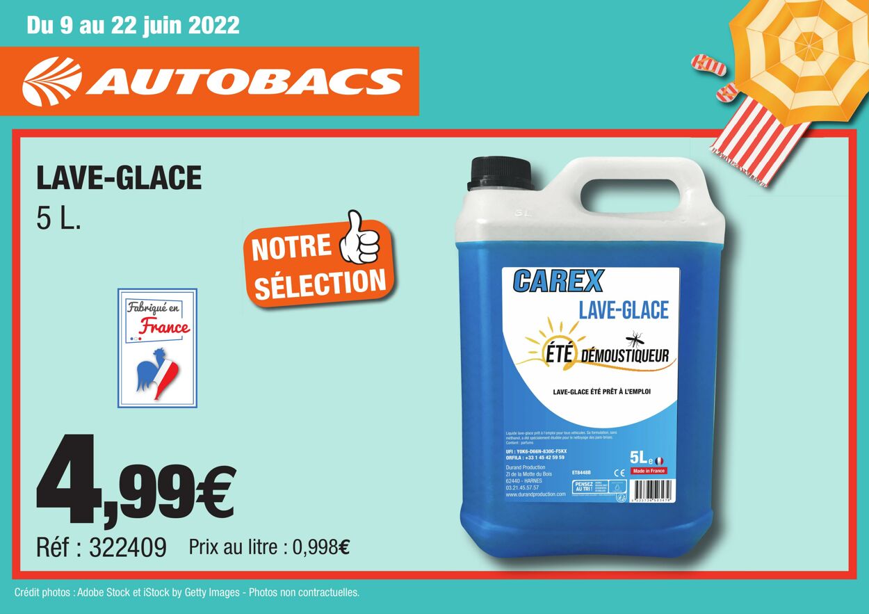 Catalogue Autobacs 09.06.2022 - 22.06.2022
