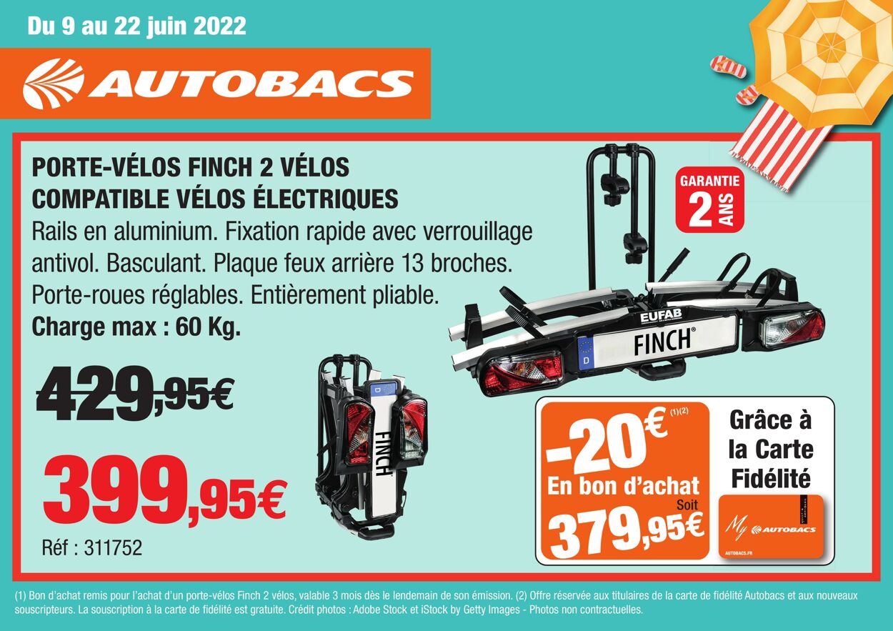 Catalogue Autobacs 09.06.2022 - 22.06.2022