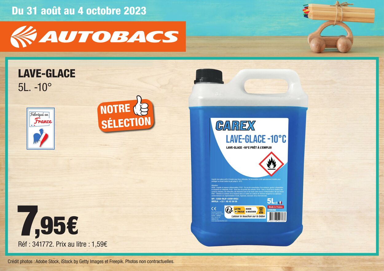 Catalogue Autobacs 31.08.2023 - 04.10.2023