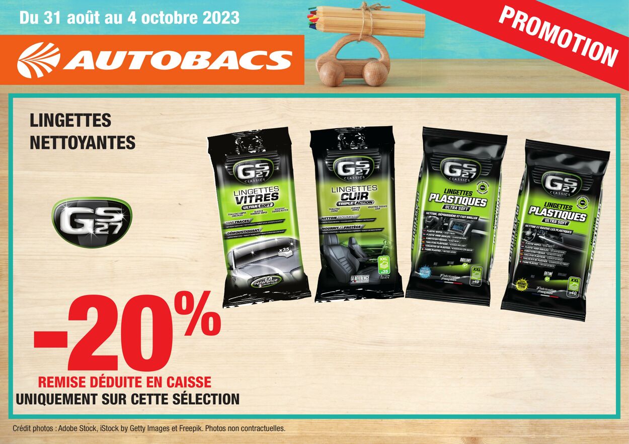 Catalogue Autobacs 31.08.2023 - 04.10.2023