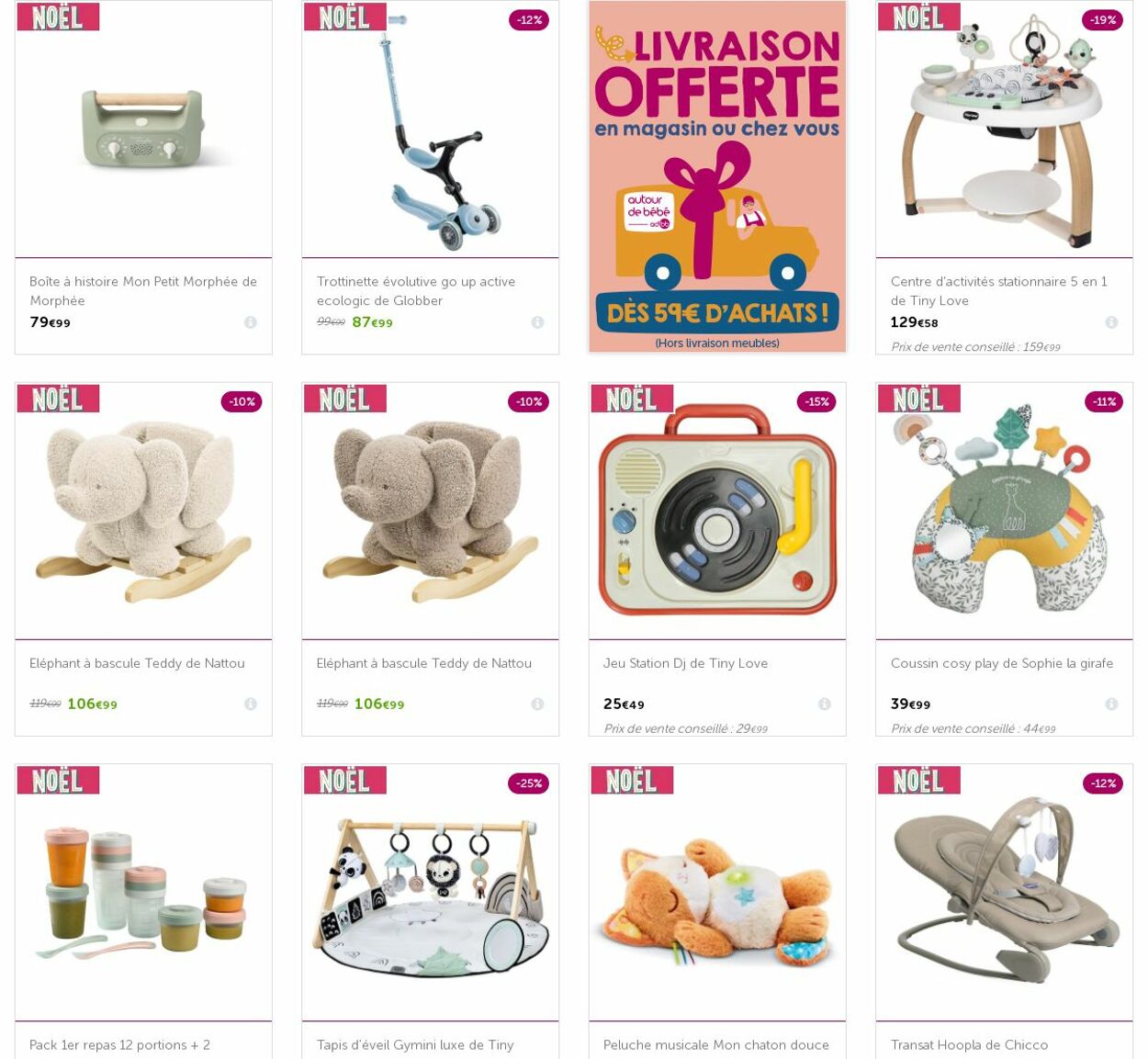 Catalogue Autour De Bebe 23.12.2024 - 01.01.2025