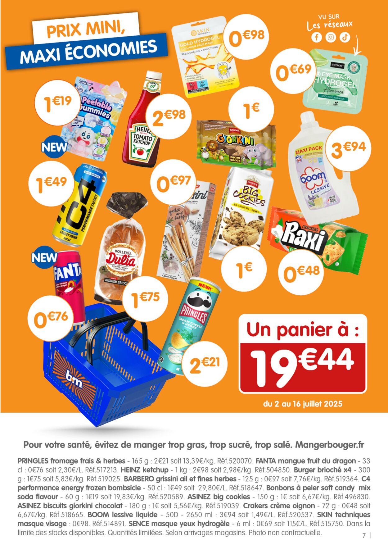Catalogue B&M Stores 02.07.2025 - 16.07.2025
