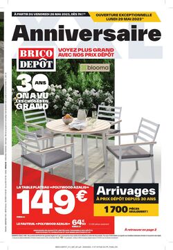 Catalogue Brico Dépôt 17.05.2023 - 01.06.2023