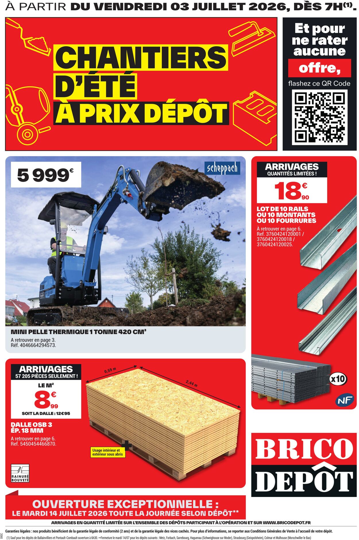 Catalogue Brico Dépôt 03.07.2026 - 16.07.2026