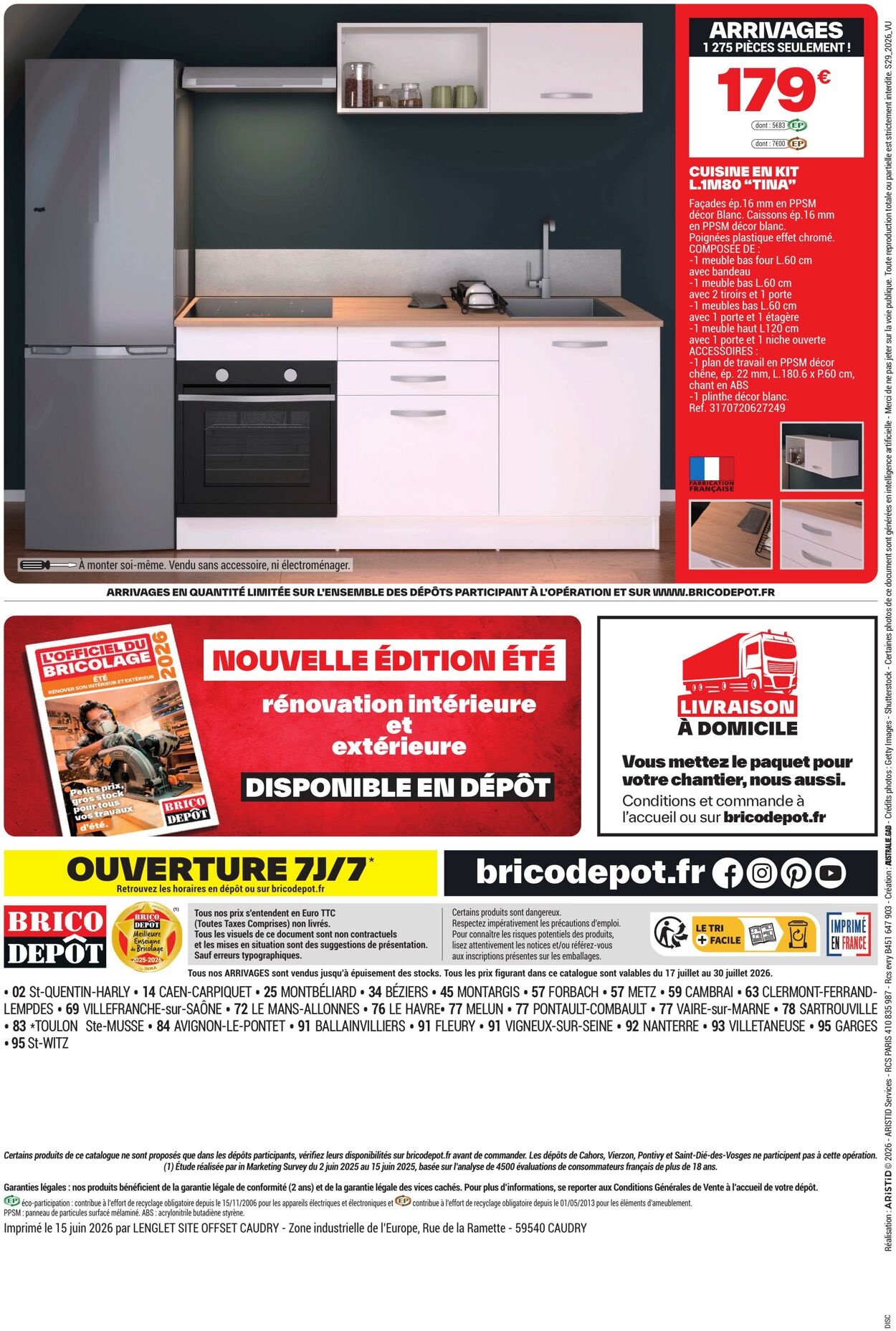 Catalogue Brico Dépôt 17.07.2026 - 30.07.2026