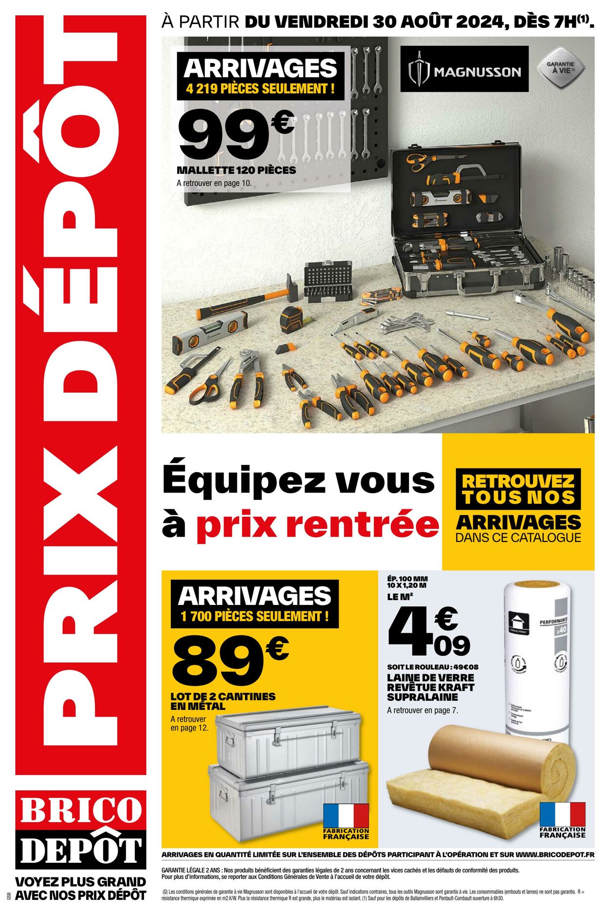 Catalogue Brico Dépôt - fr 27 août 2024 - 13 sept. 2024