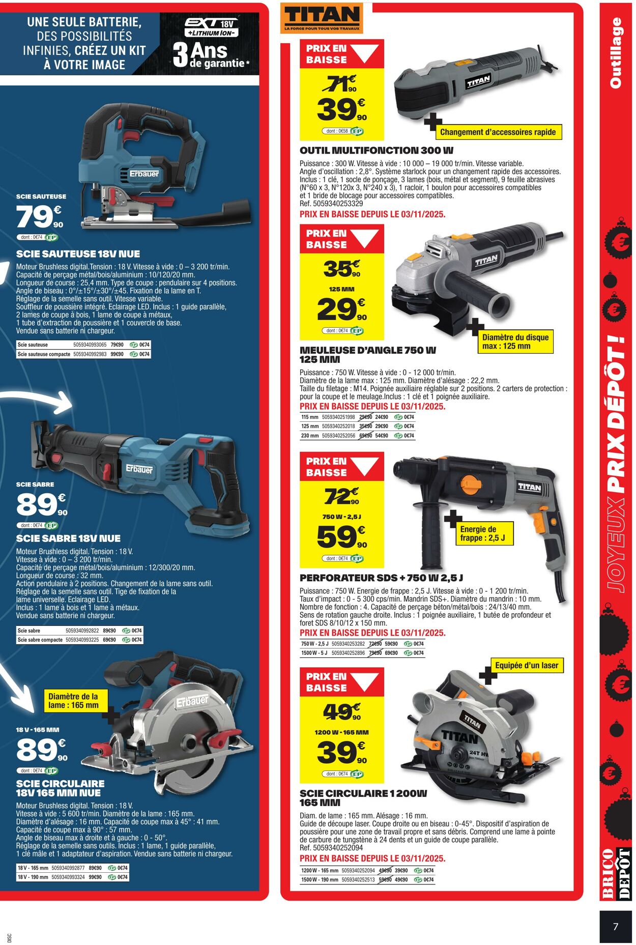 Catalogue Brico Dépôt 27.11.2025 - 24.12.2025