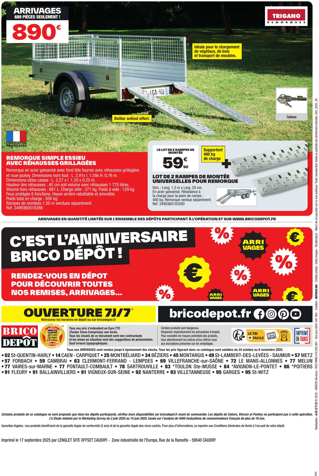 Catalogue Brico Dépôt 14.10.2025 - 22.10.2025