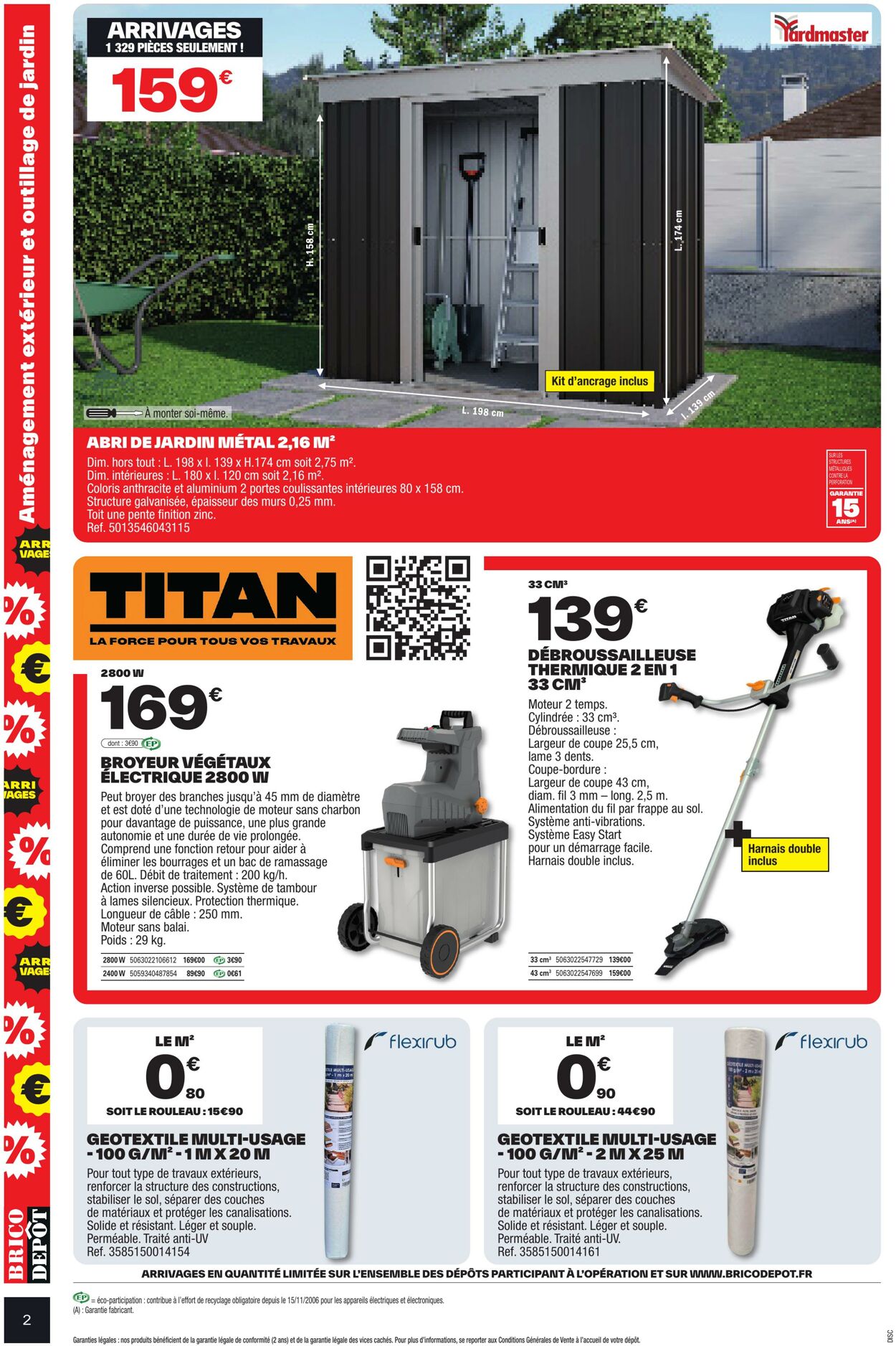 Catalogue Brico Dépôt 23.10.2025 - 06.11.2025