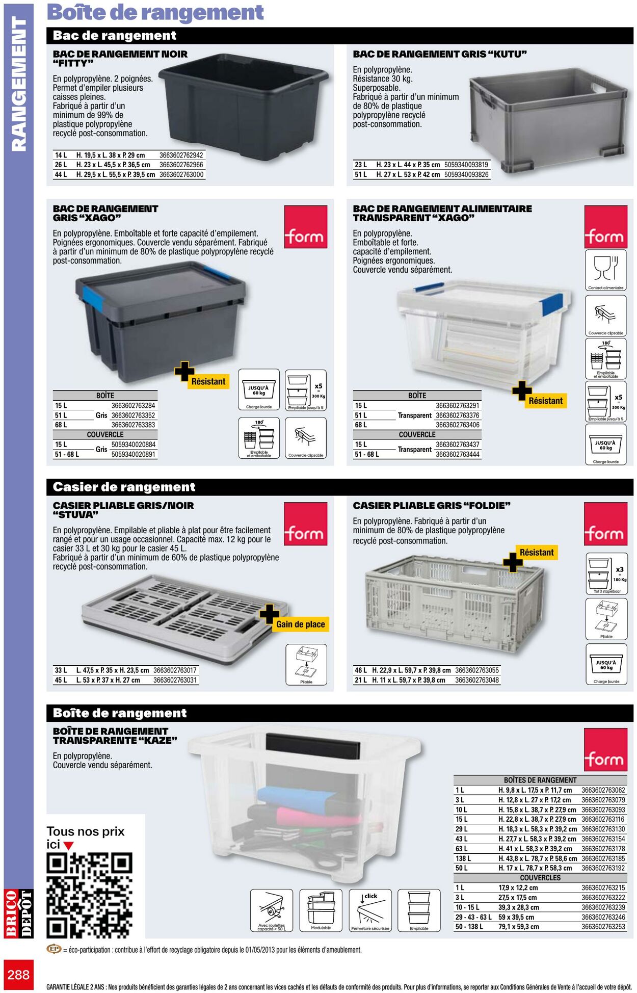 Catalogue Brico Dépôt 11.04.2024 - 31.12.2024