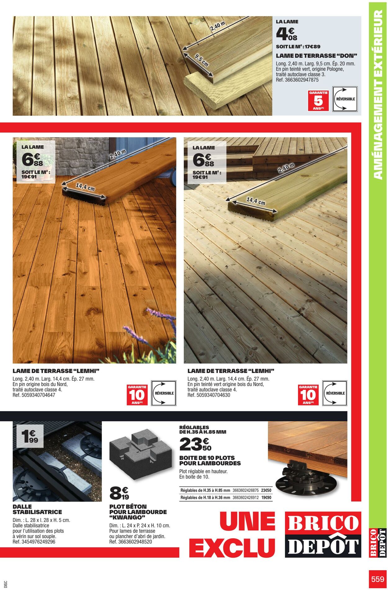 Catalogue Brico Dépôt 24.03.2025 - 31.07.2025