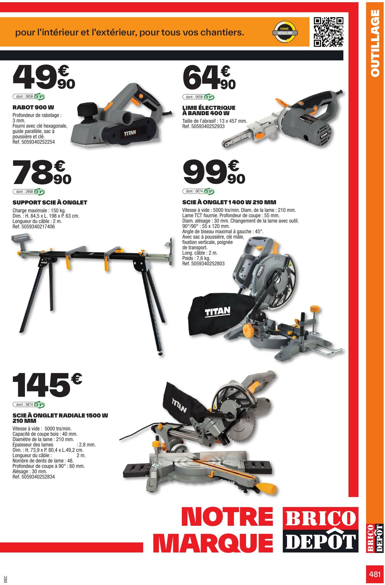Catalogue Brico Dépôt 24.03.2025 - 31.07.2025