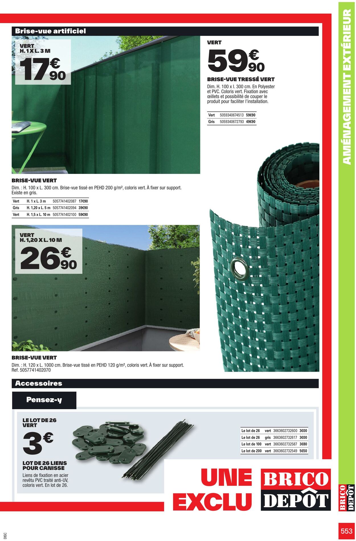 Catalogue Brico Dépôt 24.03.2025 - 31.07.2025