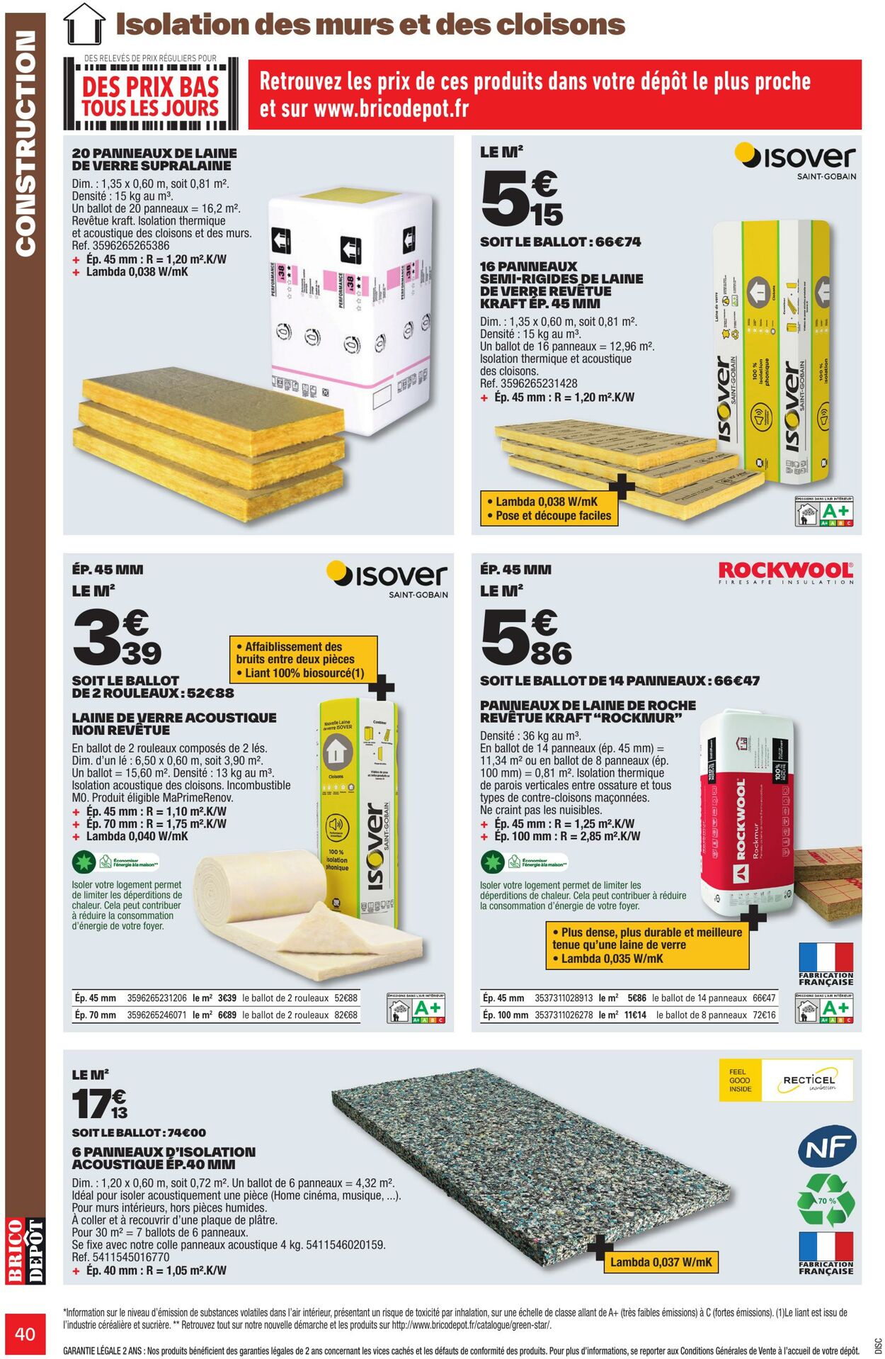 Catalogue Brico Dépôt 24.03.2025 - 31.07.2025