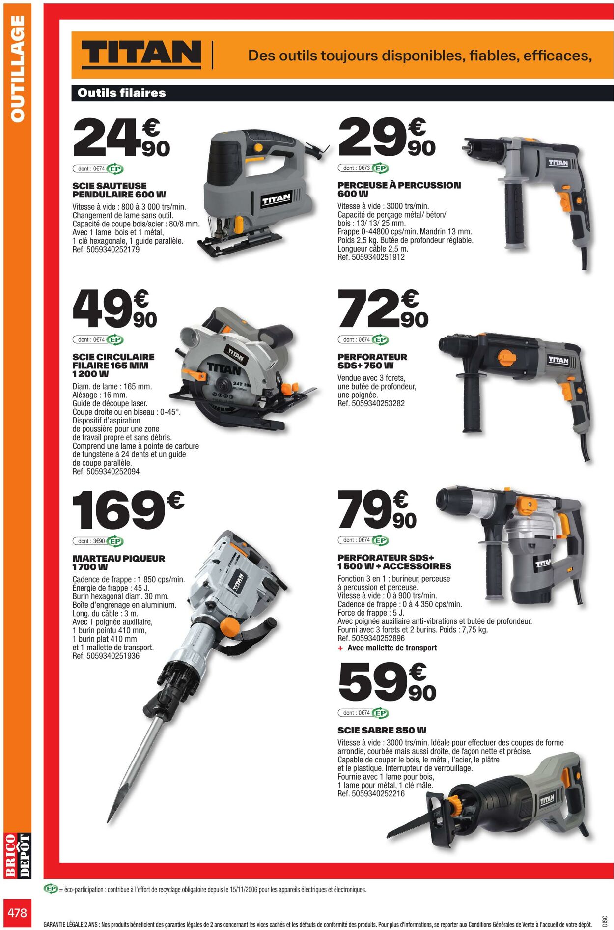 Catalogue Brico Dépôt 24.03.2025 - 31.07.2025