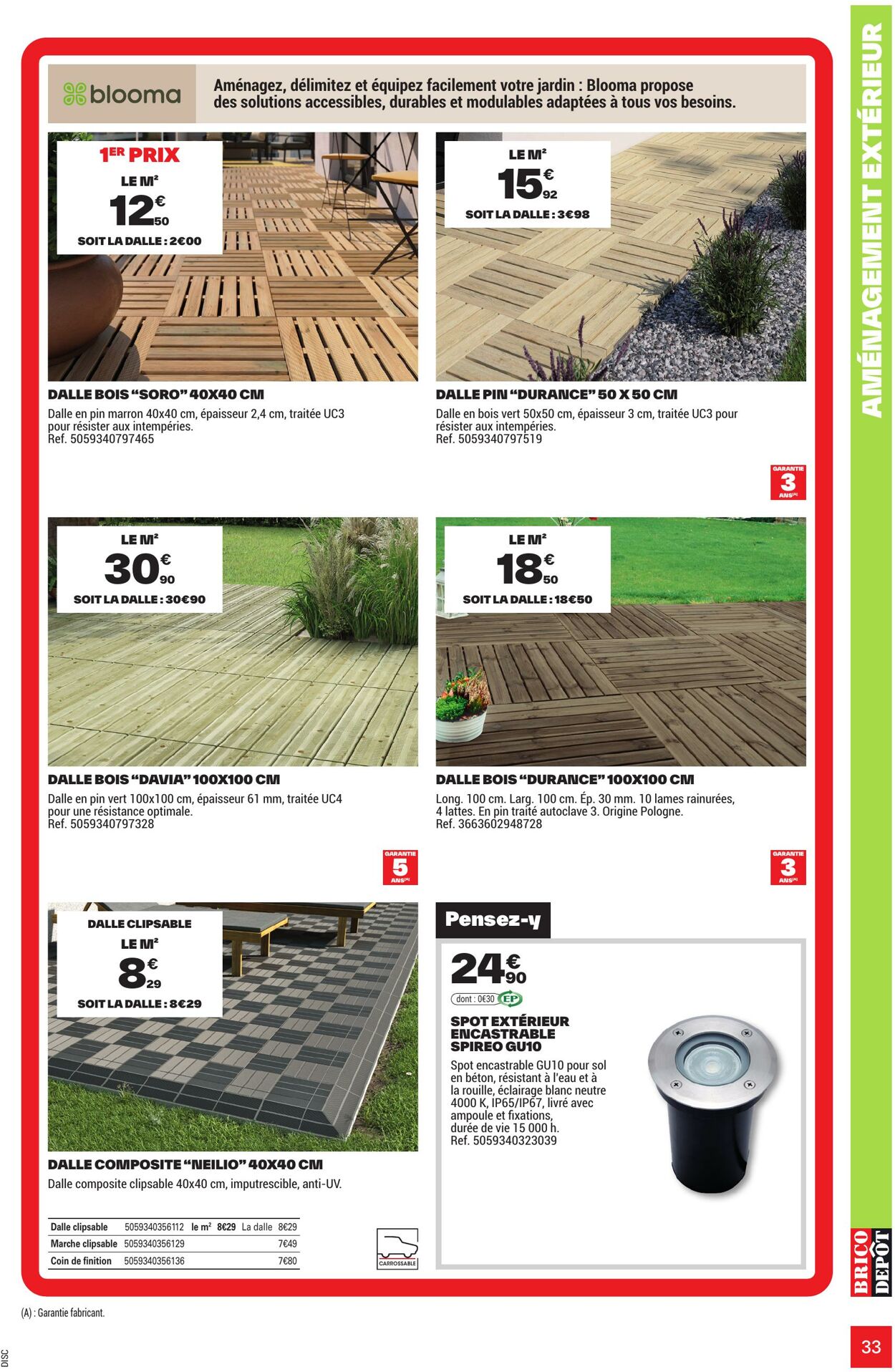 Catalogue Brico Dépôt 25.03.2026 - 12.06.2026