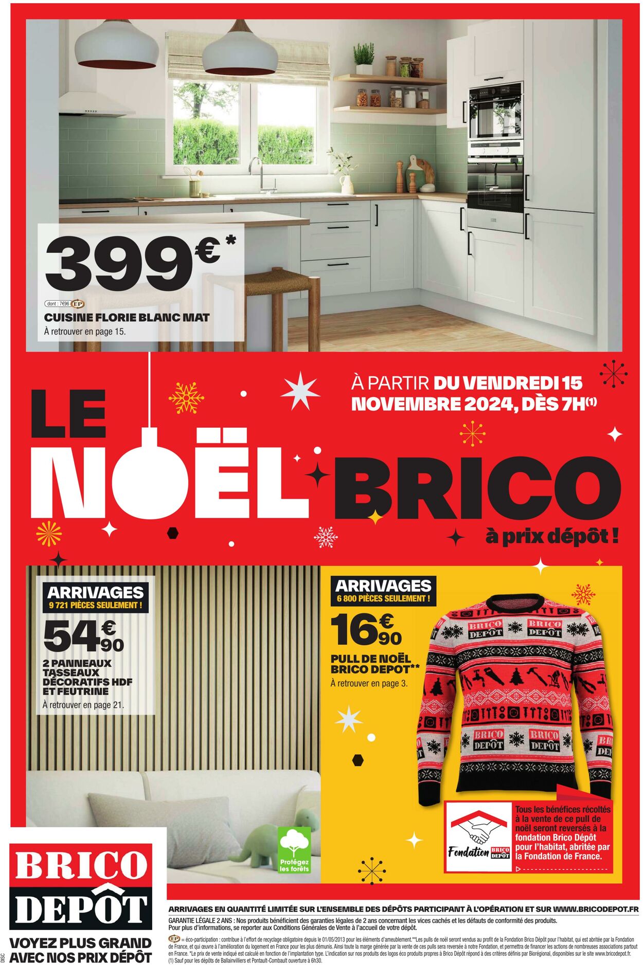 Catalogue Brico Dépôt - LE NOËL BRICO à prix dépôt ! 14 nov. 2024 - 5 déc. 2024