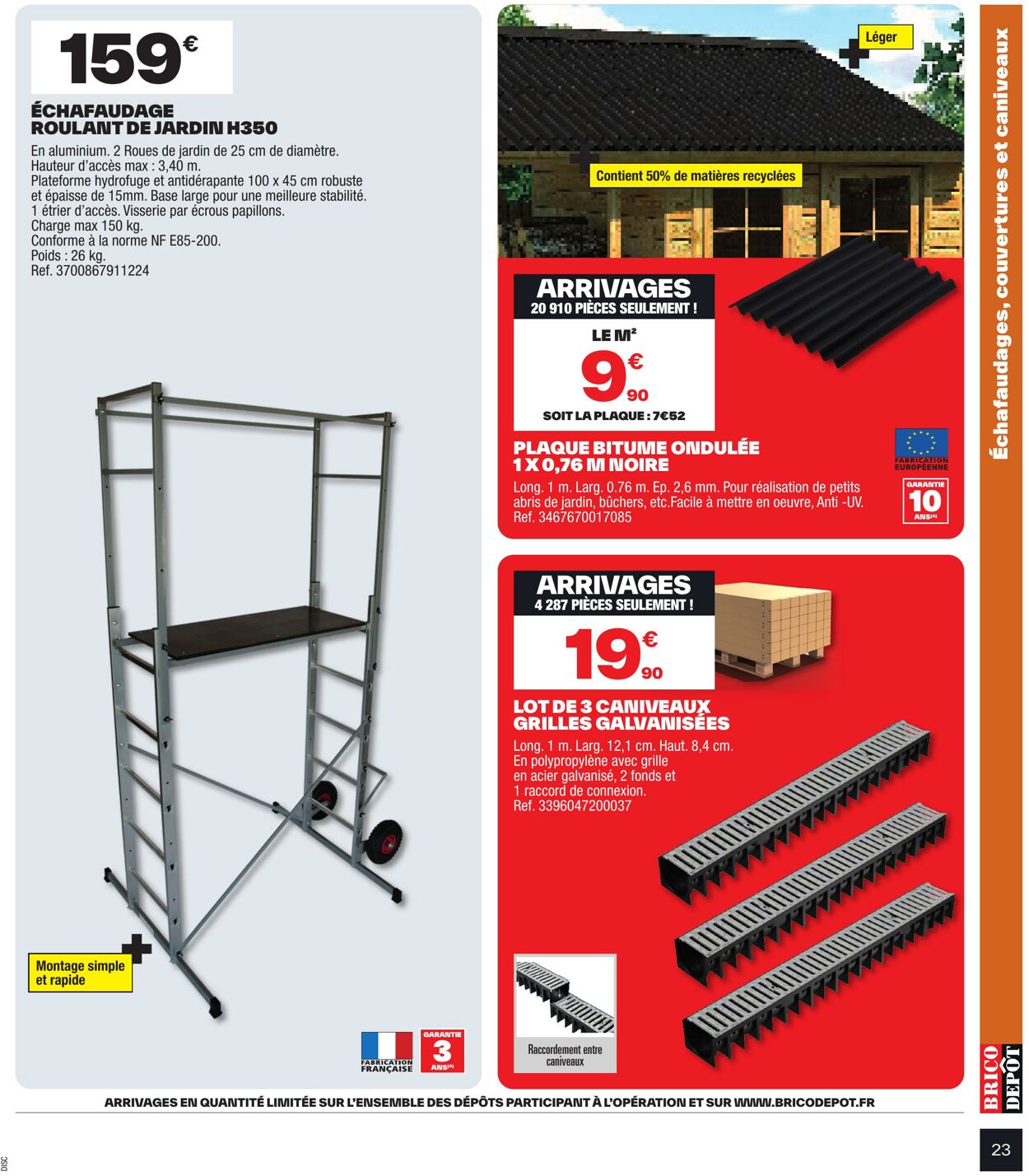 Catalogue Brico Dépôt 09.10.2025 - 23.10.2025