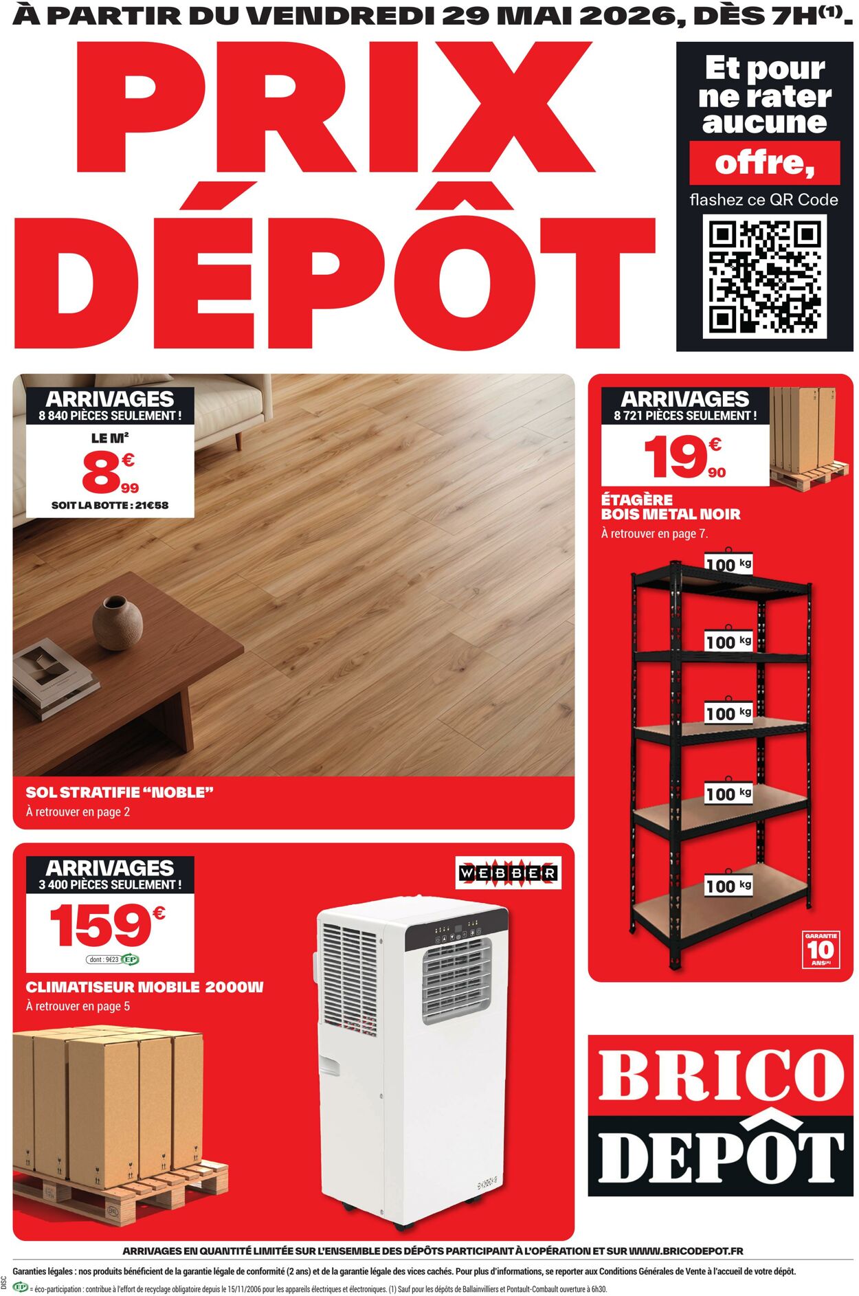 Catalogue Brico Dépôt - PRIX DÉPÔT 28 mai 2026 - 11 juin 2026