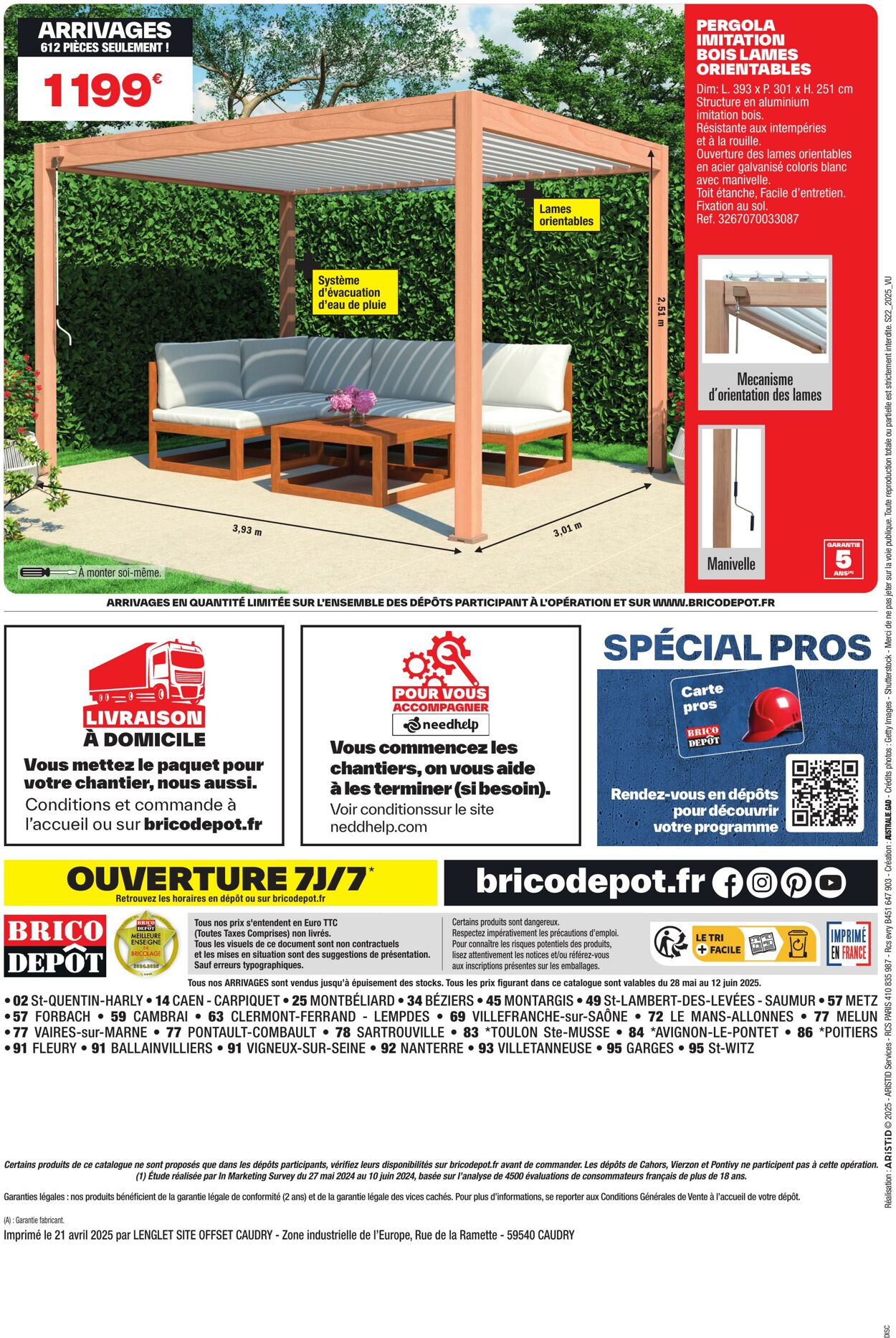 Catalogue Brico Dépôt 27.05.2025 - 12.06.2025