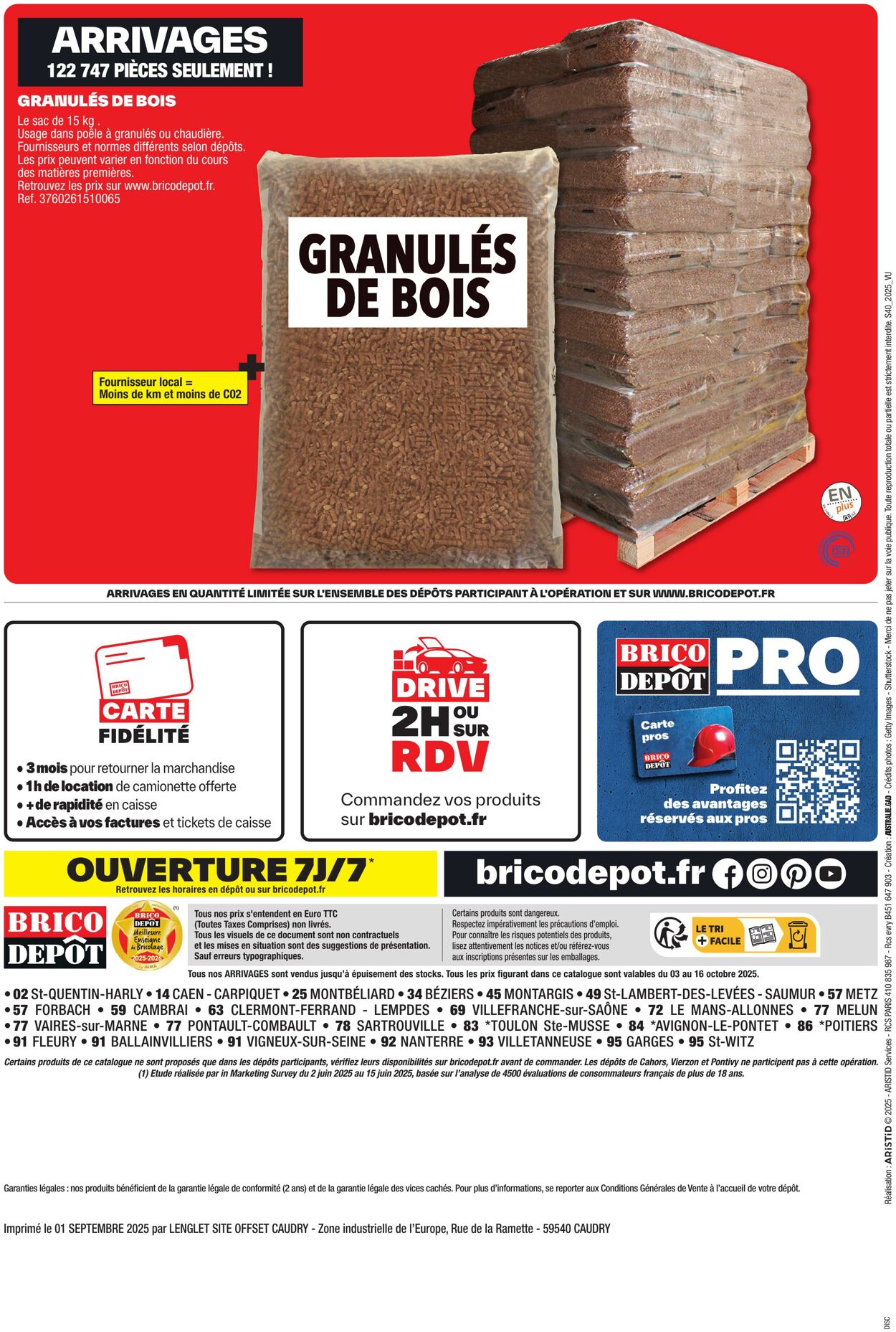 Catalogue Brico Dépôt 02.10.2025 - 16.10.2025
