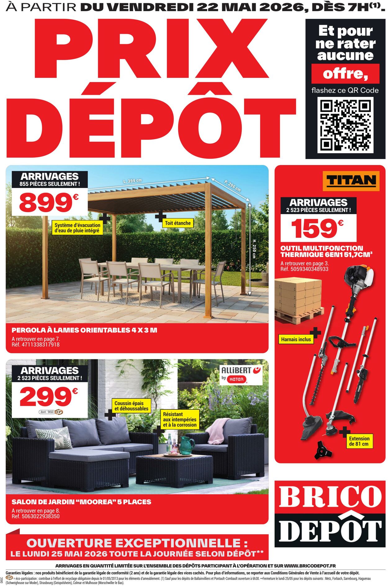 Catalogue Brico Dépôt - PRIX DÉPÔT 21 mai 2026 - 4 juin 2026