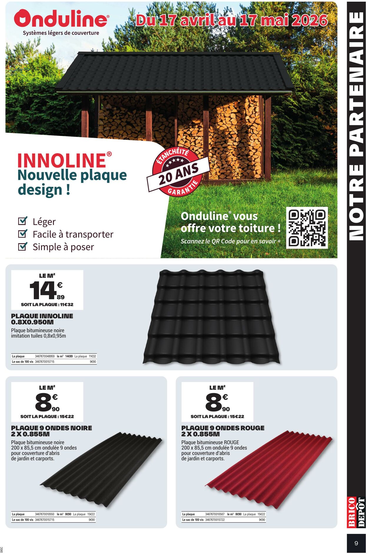 Catalogue Brico Dépôt 16.04.2026 - 30.04.2026