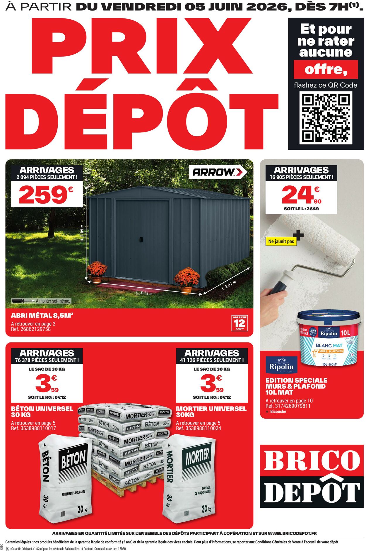 Catalogue Brico Dépôt 05.06.2026 - 18.06.2026