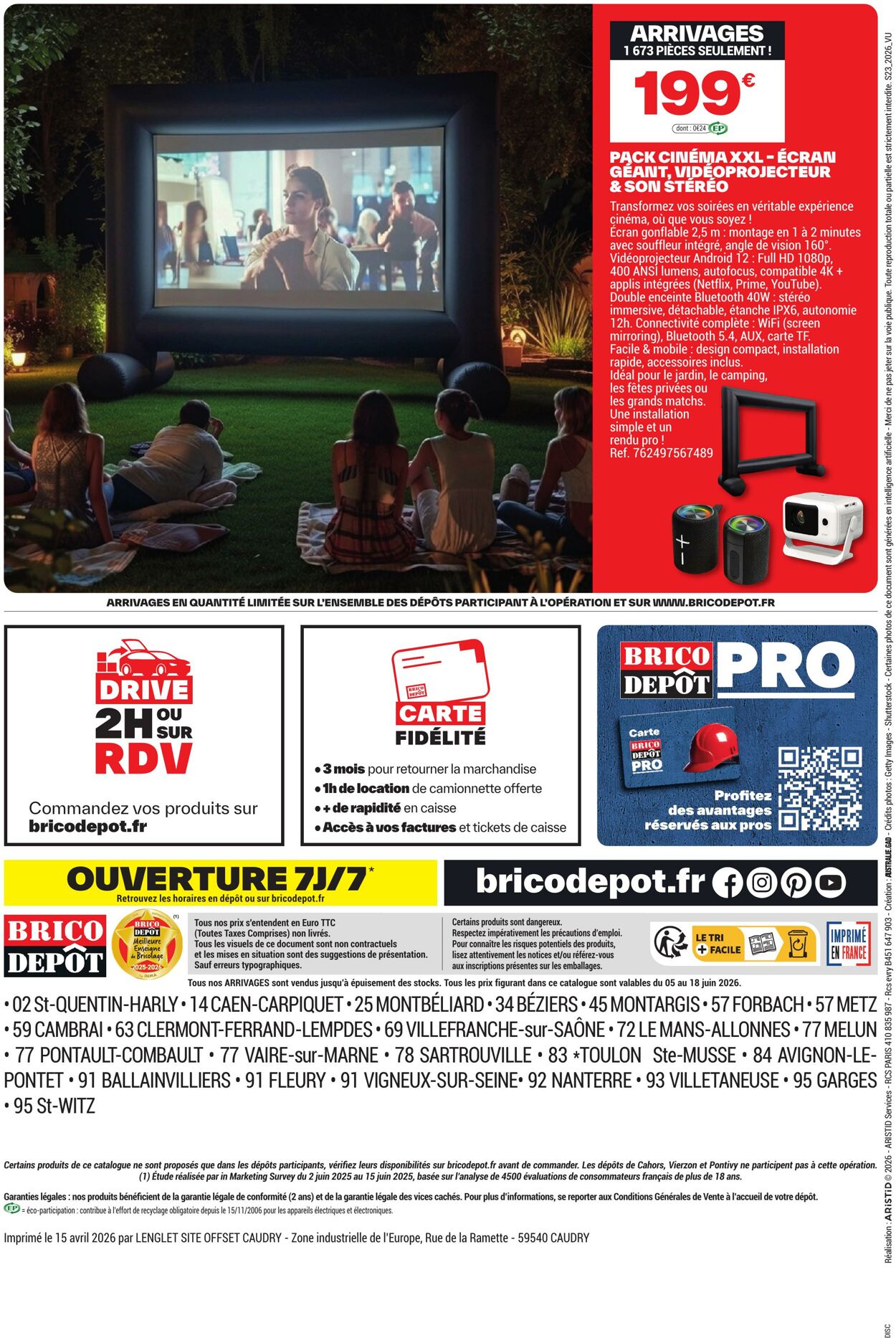 Catalogue Brico Dépôt 05.06.2026 - 18.06.2026
